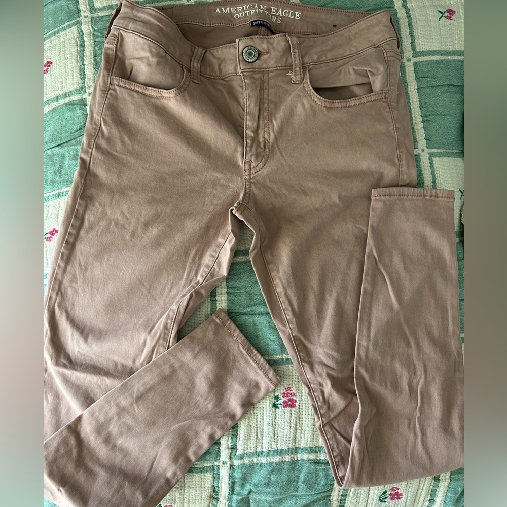 American Eagle blush colored pants